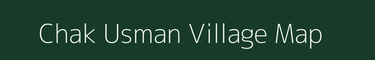 Chak Usman village map in Uttar Pradesh