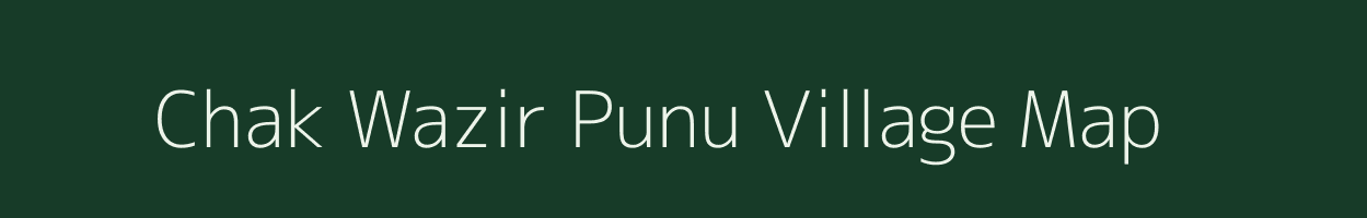 Chak Wazir Punu village map in Jammu & Kashmir