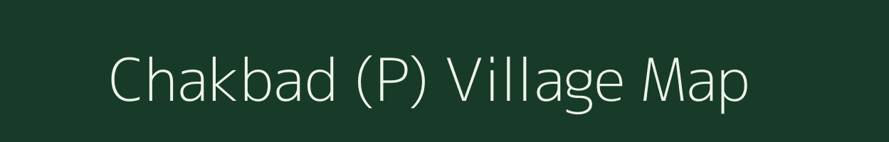 Chakbad (P) village map in West Bengal