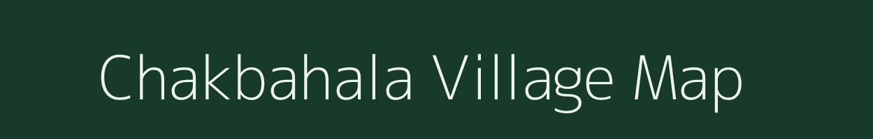 Chakbahala village map in West Bengal