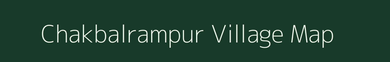 Chakbalrampur village map in Jharkhand