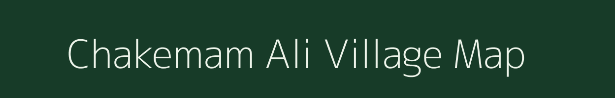 Chakemam Ali village map in Uttar Pradesh