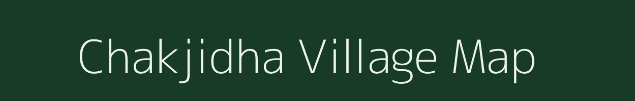 Chakjidha village map in West Bengal