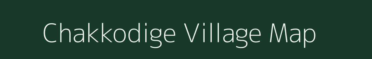 Chakkodige village map in Karnataka