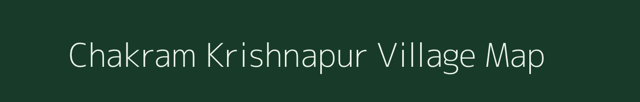 Chakram Krishnapur village map in West Bengal
