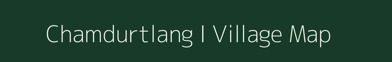 Chamdurtlang I village map in Mizoram