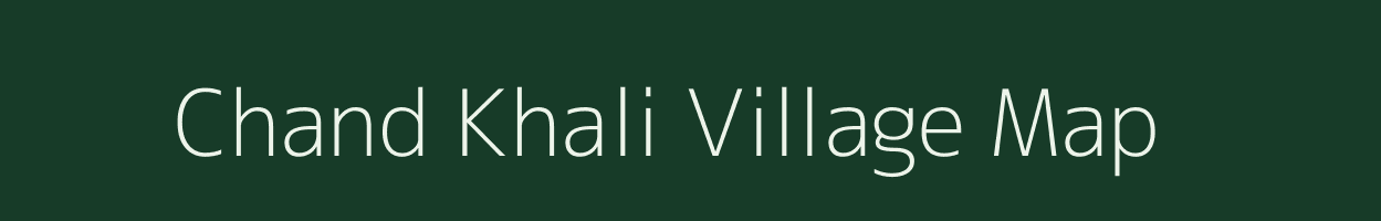 Chand Khali village map in West Bengal