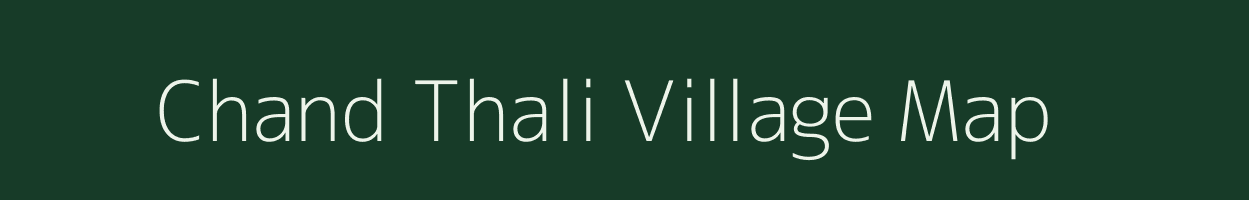Chand Thali village map in Rajasthan