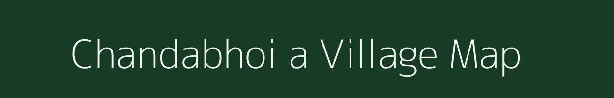 Chandabhoi a village map in Meghalaya