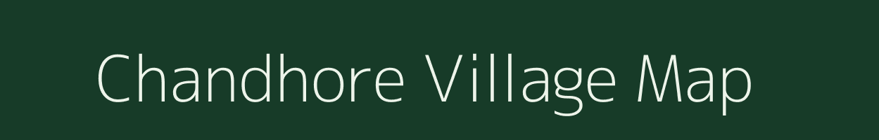 Chandhore village map in Maharashtra