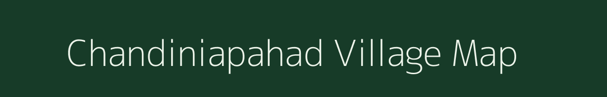 Chandiniapahad village map in Odisha