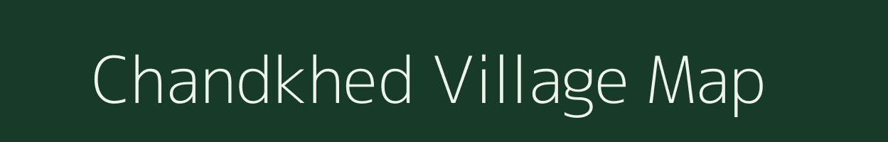 Chandkhed village map in Maharashtra