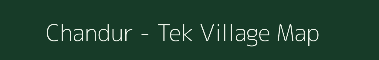 Chandur - Tek village map in Karnataka