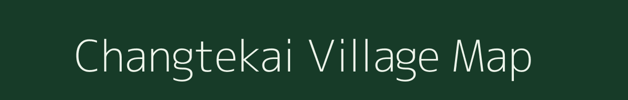 Changtekai village map in Mizoram