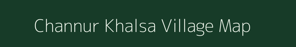 Channur Khalsa village map in Karnataka