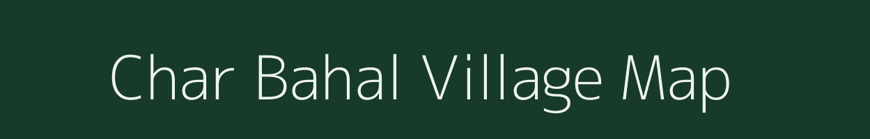 Char Bahal village map in Odisha