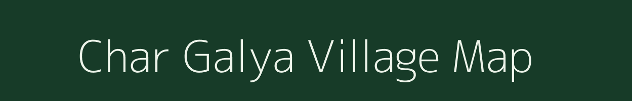 Char Galya village map in West Bengal