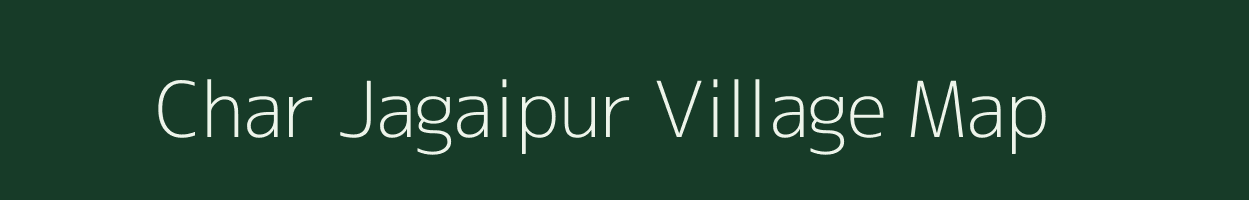 Char Jagaipur village map in West Bengal