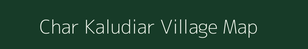 Char Kaludiar village map in West Bengal