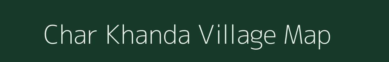 Char Khanda village map in West Bengal