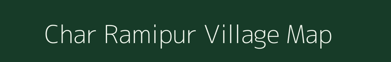 Char Ramipur village map in West Bengal