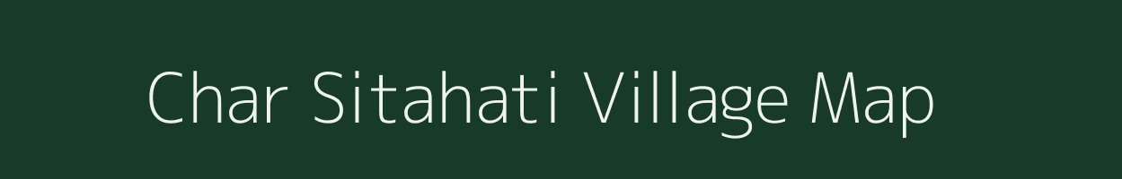 Char Sitahati village map in West Bengal