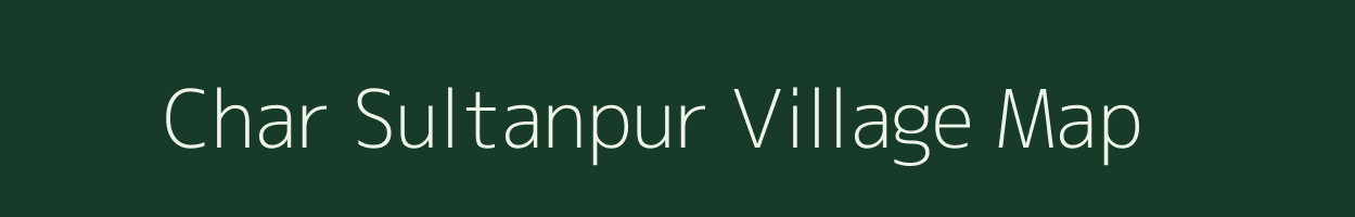 Char Sultanpur village map in West Bengal