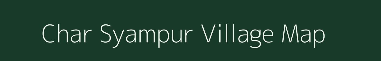 Char Syampur village map in West Bengal