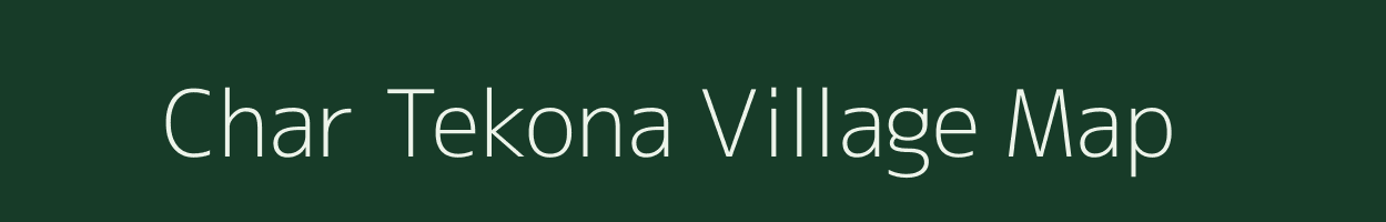 Char Tekona village map in West Bengal