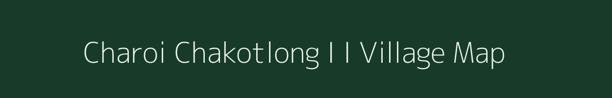 Charoi Chakotlong I I village map in Manipur