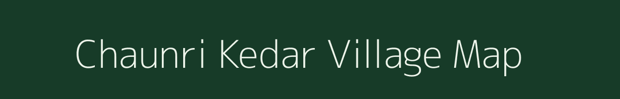 Chaunri Kedar village map in Bihar
