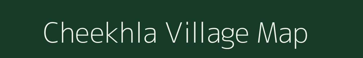 Cheekhla village map in Rajasthan