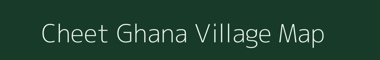 Cheet Ghana village map in Rajasthan