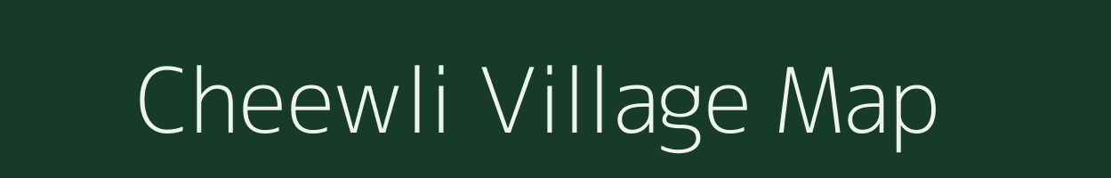Cheewli village map in Rajasthan