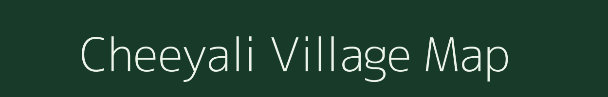 Cheeyali village map in Rajasthan