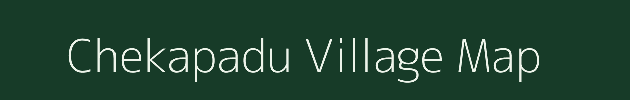 Chekapadu village map in Odisha