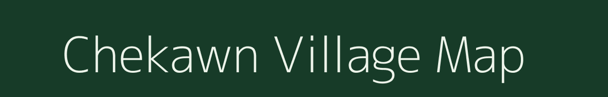 Chekawn village map in Mizoram