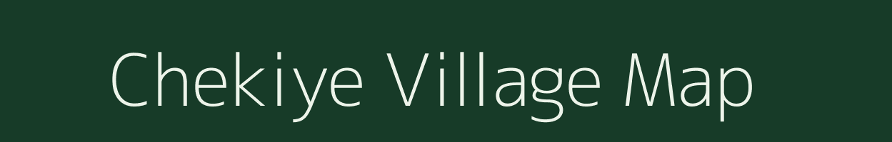 Chekiye village map in Nagaland