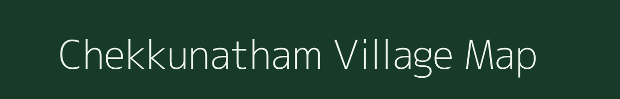 Chekkunatham village map in Andhra Pradesh