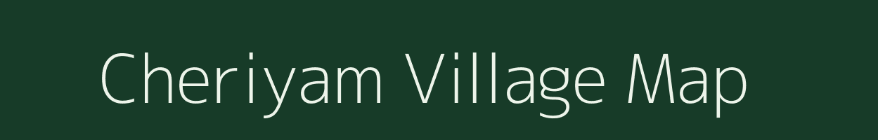 Cheriyam village map in Lakshadweep