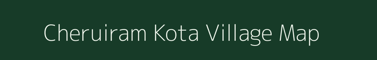 Cheruiram Kota village map in Uttar Pradesh