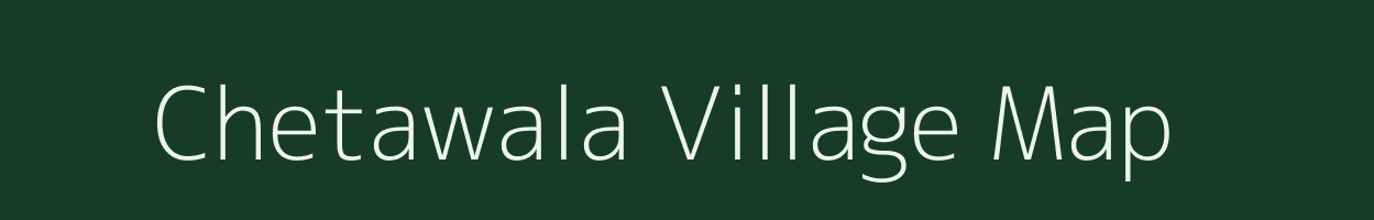 Chetawala village map in Rajasthan