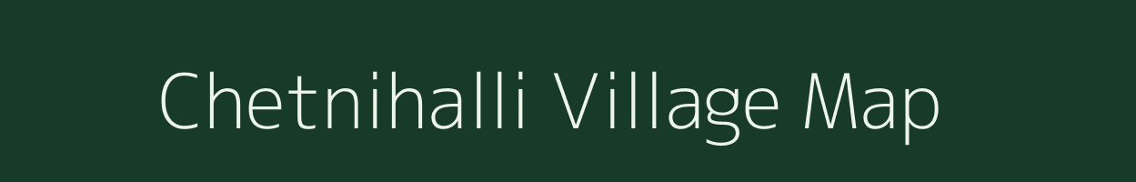 Chetnihalli village map in Andhra Pradesh