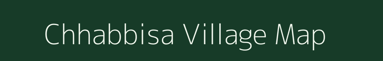 Chhabbisa village map in Uttarakhand