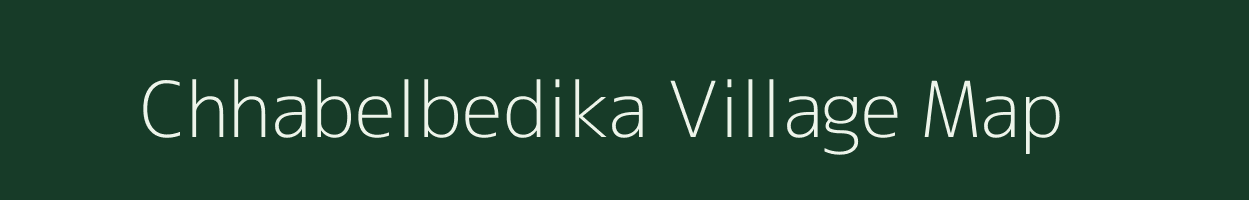 Chhabelbedika village map in Jharkhand