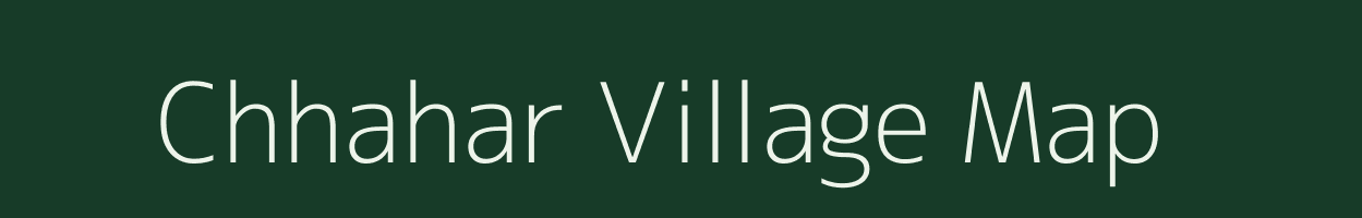 Chhahar village map in Madhya Pradesh