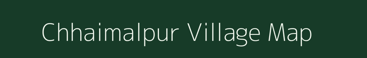 Chhaimalpur village map in West Bengal