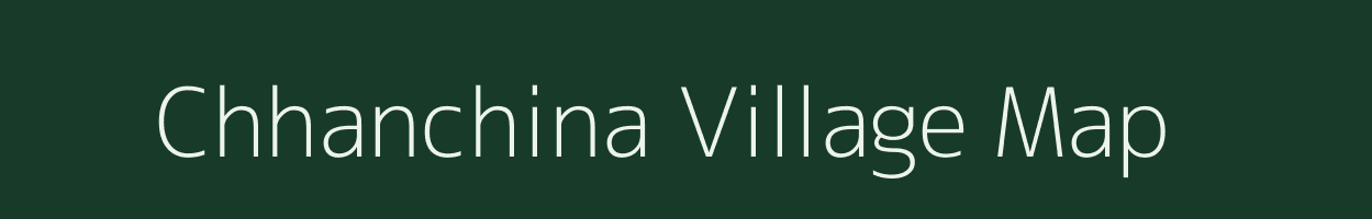 Chhanchina village map in Odisha