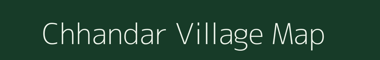 Chhandar village map in West Bengal