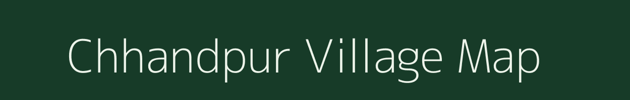 Chhandpur village map in Odisha
